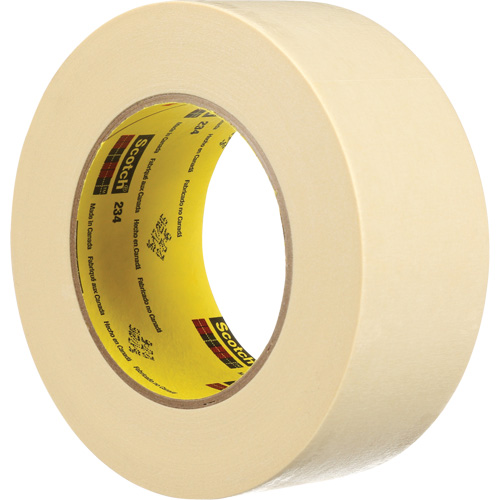 234 Masking Tape, 72 mm (3") x 55 m (180'), White Mukwa Safety Services