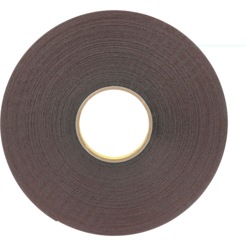 VHB Tape, 33 m (108') L x 25.4 mm (1") W, 45 mils, Acrylic Mukwa Safety Services