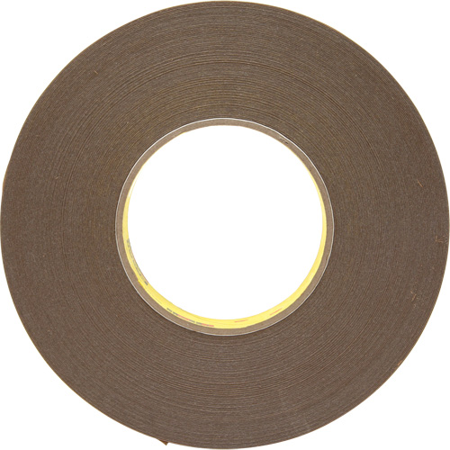 Ruban double face et repositionnable, 25,4 mm (1") la x 72 m (236') lo, 5,8 mils Mukwa Safety Services