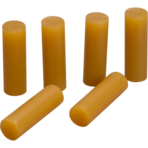 Adh&eacute;sif thermofusible, 5/8" dia x 2" lo, Ambr&eacute;e Mukwa Safety Services