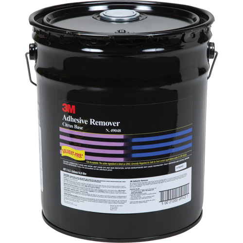 Dissolvant d'adh&eacute;sif, 5 gal., Seau Mukwa Safety Services