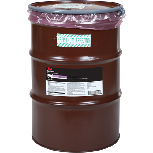 Colle contact Fastbond, Baril, 50 gal., Blanc cass&eacute; Mukwa Safety Services