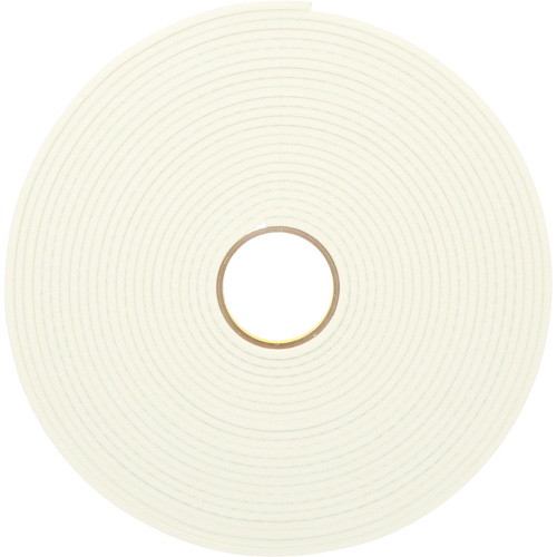 Ruban double face en mousse d'ur&eacute;thane, 16,5 m (54') lo x 12,7 mm (1/2") la, 25 mils, Ur&eacute;thane Mukwa Safety Services