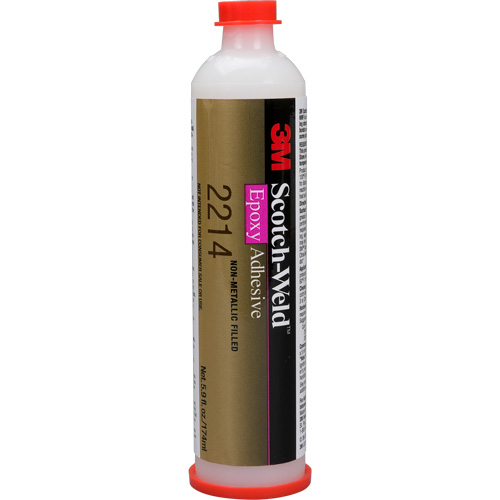 Adh&eacute;sif Scotch-Weld, 6 oz liq., Cartouche, Un composant, Blanc cass&eacute; Mukwa Safety Services