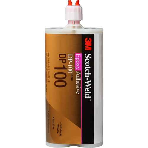 Adh&eacute;sif Scotch-Weld, 400 ml, Cartouche, Deux composants, Transparent Mukwa Safety Services
