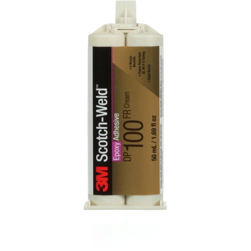 Adh&eacute;sif Scotch-Weld, 1,7 liq. oz., Cartouche, Deux composants, Blanc cass&eacute; Mukwa Safety Services