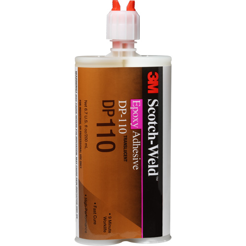 Adh&eacute;sif Scotch-Weld, 200 ml, Cartouche, Deux composants, Translucide Mukwa Safety Services