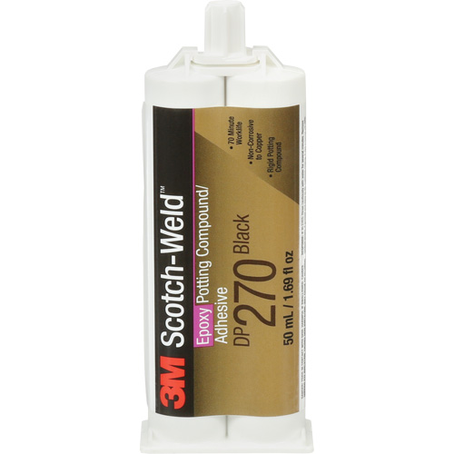 Mat&eacute;riau d'enrobement Scotch-Weld, 1,7 liq. oz., Cartouche double, Deux composants, Noir Mukwa Safety Services