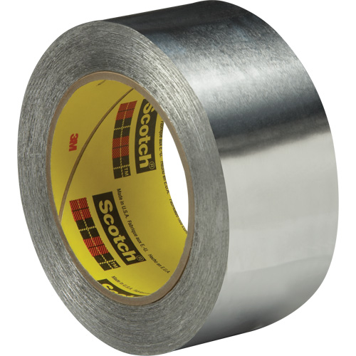 Feuille d'aluminium autocollante, &eacute;paisseur 2 mils, 51 mm (2") x 55 m (180') Mukwa Safety Services
