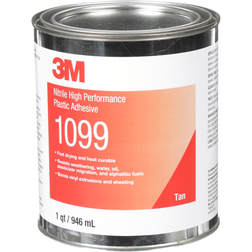 Plastic Adhesive, 946 ml, Can, Tan Mukwa Safety Services