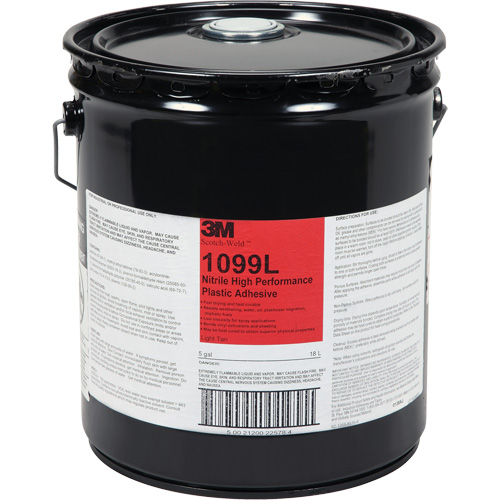 Adh&eacute;sif haute performance au nitrile pour le plastique Mukwa Safety Services