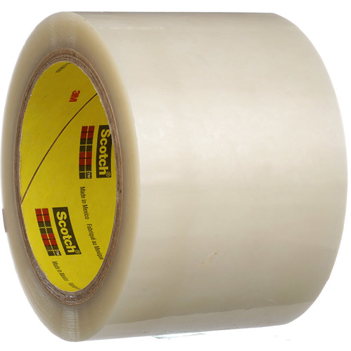 Polyester Film Tape, Polyester, 76 mm (3") W x 66 m (216') L, 2.2 mils Thick Mukwa Safety Services