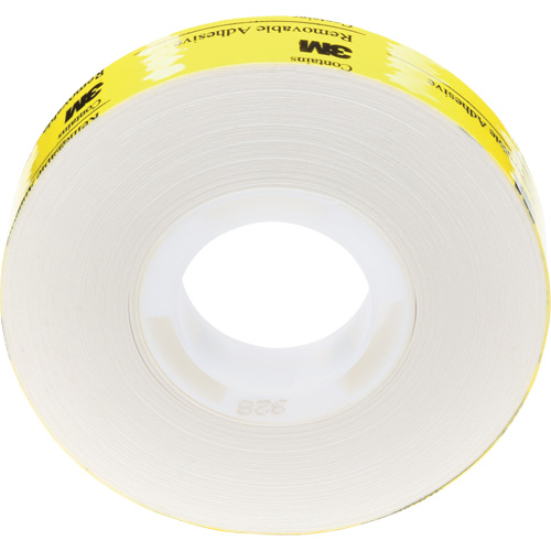 Ruban en tissu ATG repositionnable Scotch 928, 12,7 mm (1/2") x 16,5 m (54'), Transparent Mukwa Safety Services