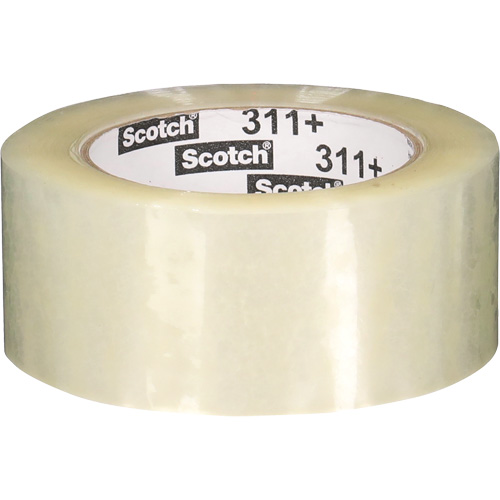 Scotch&reg; 311+ Box Sealing Tape, Acrylic Adhesive, 48 mm (1-22/25") x 100 m (328') Mukwa Safety Services