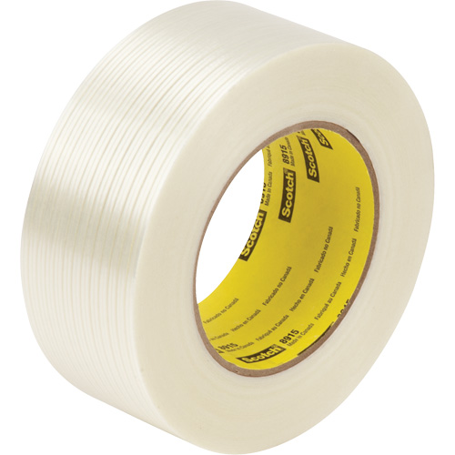 Ruban renforc&eacute; de filaments Scotch, &eacute;paisseur 6 mils, 12 mm (1/2") x 55 m (180')  Mukwa Safety Services