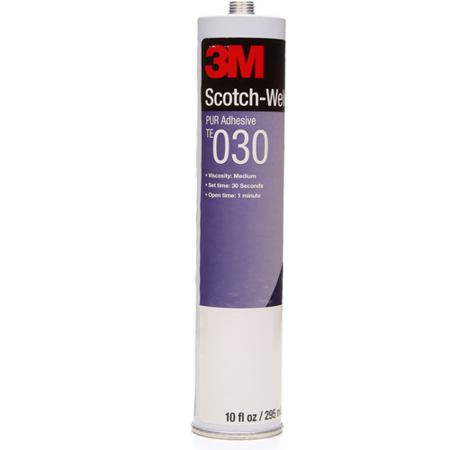 Adh&eacute;sif PUR Scotch-Weld, 10 oz, Cartouche, Transparent Mukwa Safety Services
