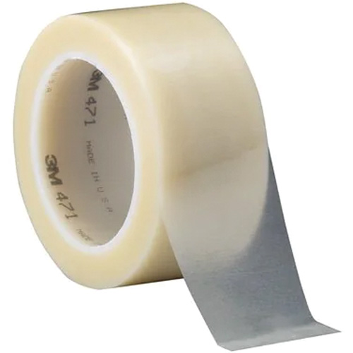 Ruban en vinyle 471, 102 mm (4") la x 32,9 m (108') lo, 5,3 mils, Jaune Mukwa Safety Services