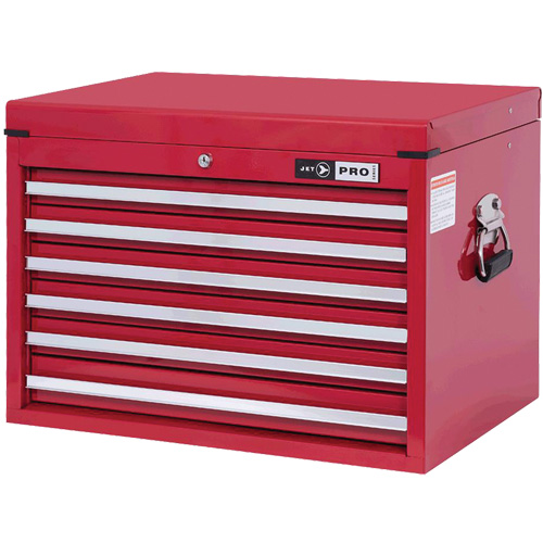 PMC2706 Pro Series Toolbox Combo, 17-7/8" D x 26" W x 18-15/16" H, Red Mukwa Safety Services