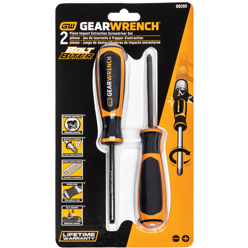 Bolt Biter Dual Material Extraction Screwdriver Set, 2 Pcs. Mukwa Safety Services