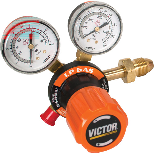 R&eacute;gulateur &agrave; un &eacute;tage G250, 9/16" NPT, PSI max. de 15 psi, Standard Mukwa Safety Services