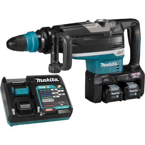 Marteau rotatif sans fil avec moteur sans balai XGT SDS-Max, 80 V, 2", 16 lb-pi, 150-310 tr/min Mukwa Safety Services