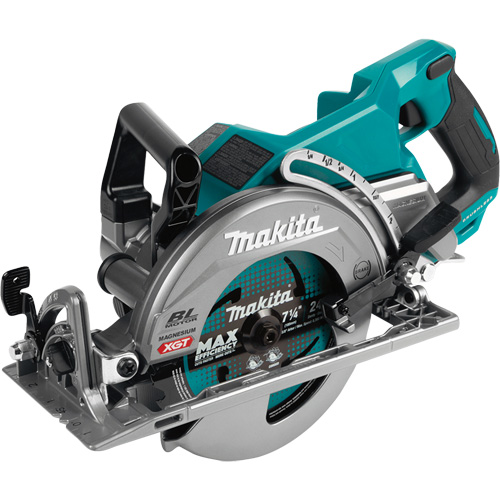 Scie circulaire sans fil avec moteur sans balai et poign&eacute;e arri&egrave;re (outil seulement), 7-1/4", 40 V Mukwa Safety Services