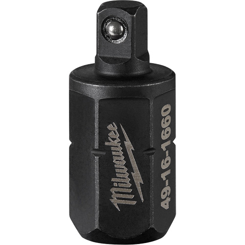 Adaptateur d'enclume pour rochet polygonal Insider, Douille 1/4", 0,55" lo, Sph&eacute;rique Mukwa Safety Services