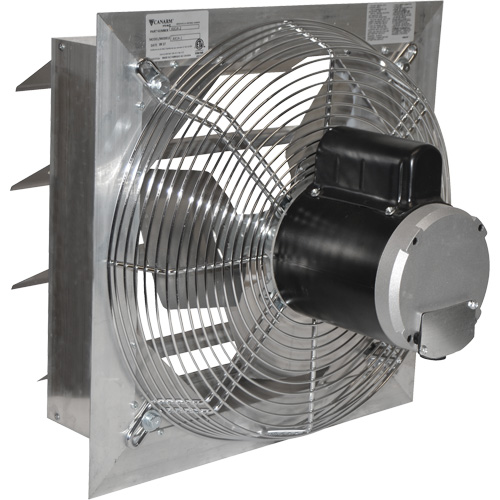 Ventilateur d'&eacute;chappement 14" s&eacute;rie X 1SP Mukwa Safety Services