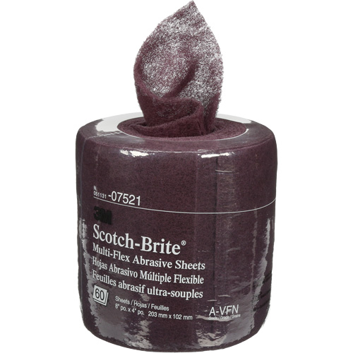 Scotch-Brite Sheet Rolls, Very Fine, 8" W x 6-2/3 yd. L Mukwa Safety Services