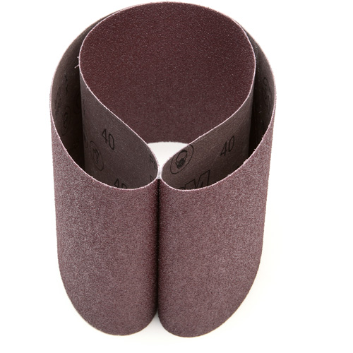 Cloth Belt 341D, 6" W x 48" L, Aluminum Oxide, 40 Grit Mukwa Safety Services