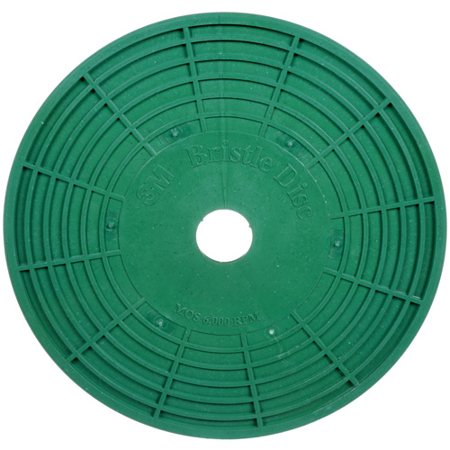 Disque Bristle Scotch-Brite, C&eacute;ramique, Grain 50, 7" dia. Mukwa Safety Services