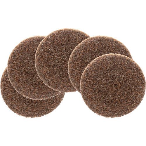 Scotch-Brite Roloc Surface Conditioning Disc, 2" Dia., Coarse Grit, Aluminum Oxide Mukwa Safety Services