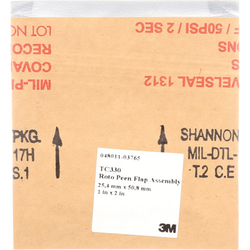 1" x 2" Roto Peen Flap Assembly, TC 330 Mukwa Safety Services