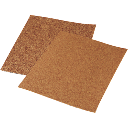 Papier abrasif, 9" x 11", Grain 60, Grenat Mukwa Safety Services