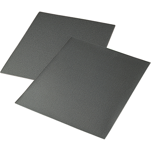 Feuilles abrasives Wetordry, 9" x 11", Grain 220, Carbure de silicium Mukwa Safety Services