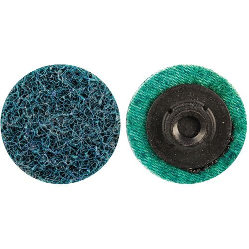 Surface Prep Quick-Change Disc, 1" Dia., Very Fine Grit, Aluminum Oxide Mukwa Safety Services