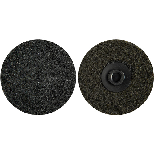 Non-Woven Quick-Change Discs, 3" Dia., Extra Coarse Grit, Aluminum Oxide Mukwa Safety Services
