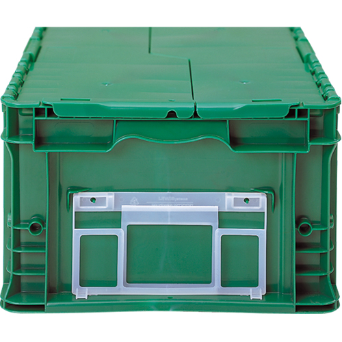 Syst&egrave;me de contenants d'exp&eacute;dition 4845 de Stakpak Plus - Porte-&eacute;tiquettes Mukwa Safety Services
