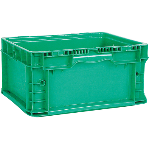 StakPak Plus 4845 System Containers, 15" W x 12" D x 7.5" H, Medium Green Mukwa Safety Services