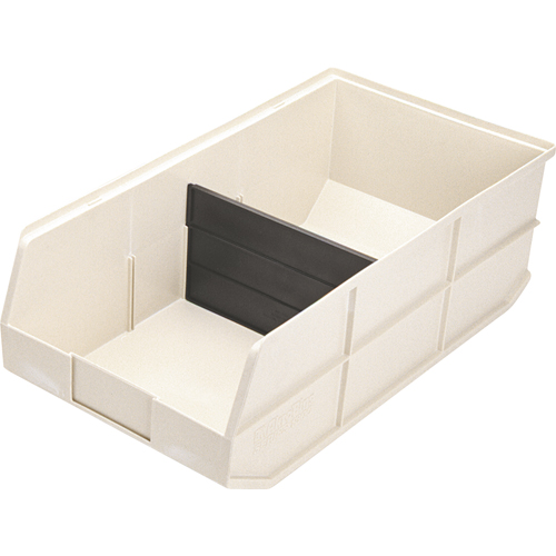 1800 Series Akro-Bin, 11" W x 7" H x 20-1/2" D, Beige Mukwa Safety Services