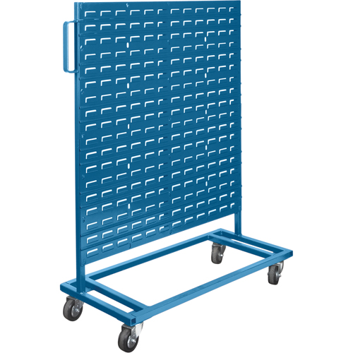 Mobile Bin Racks - Singled Sided, Single-sided, 36" W x 16" D x 46-1/2" H Mukwa Safety Services