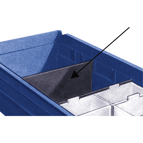 Shelf Bins - Bin Dividers Mukwa Safety Services