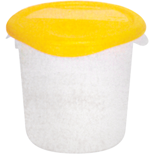 Contenants ronds, 7-4/5" ha x 8-1/2" p, Capacit&eacute; de 3,79 L, Transparent Mukwa Safety Services