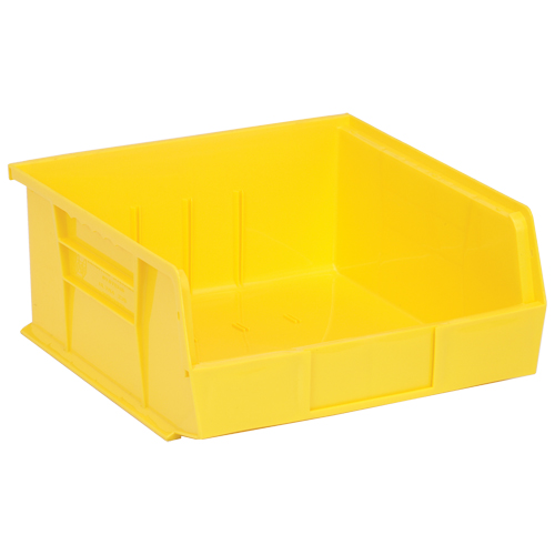 Bacs ultra empilable & suspendable, 11" la, 5" h x 10-7/8" p, Jaune Mukwa Safety Services