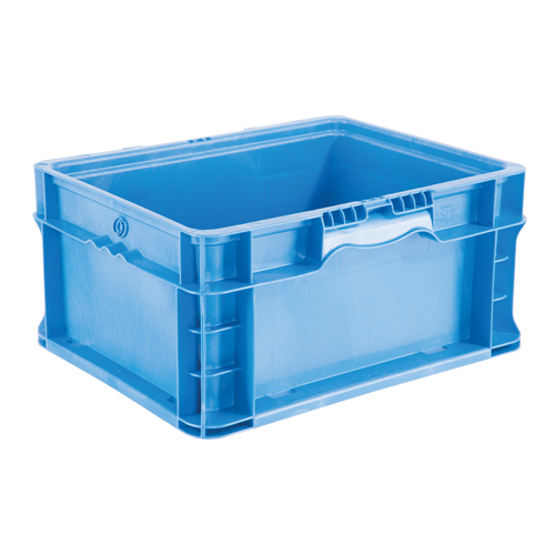 StakPak Plus 4845 System Containers, 15" W x 12" D x 7.5" H, Royal Blue Mukwa Safety Services