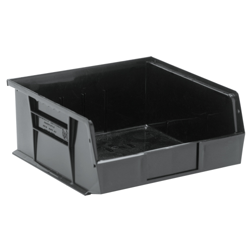 Bacs ultra empilable & suspendable, 11" la, 5" h x 10-7/8" p, Noir Mukwa Safety Services