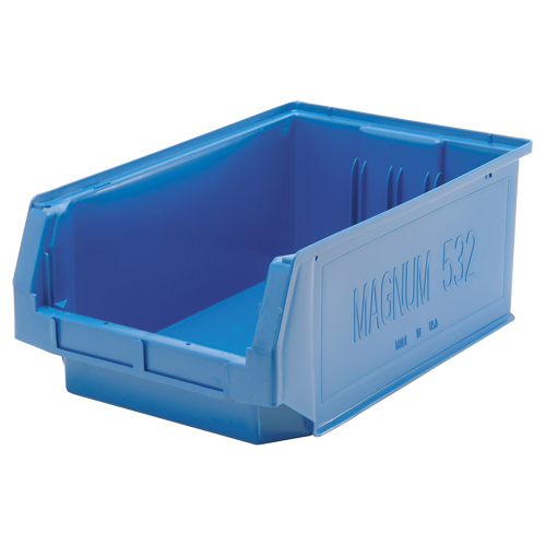 Bac MAGNUM, 7-7/8" ha x 12-3/8" la x 19-3/4" p, Capacit&eacute; de 150 lb, Noir Mukwa Safety Services