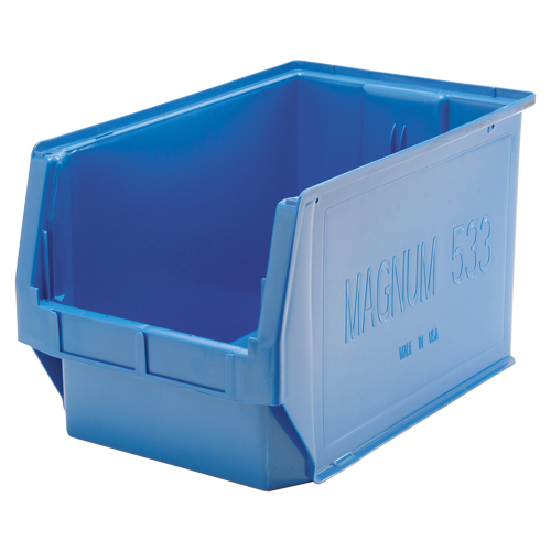 Bac MAGNUM, 11-7/8" ha x 12-3/8" la x 19-3/4" p, Capacit&eacute; de 150 lb, Noir Mukwa Safety Services
