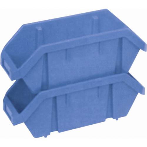 Boîtes &agrave; ramassage rapide "Quick Pick", 6,5" x 9,25" x 14", Bleu Mukwa Safety Services