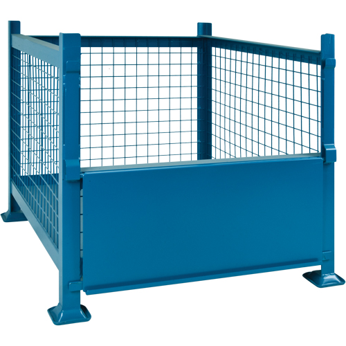 Contenants de vrac empilables, 34,5" la x 40,5" p x 30" h, Capacit&eacute; de 3000 lb Mukwa Safety Services
